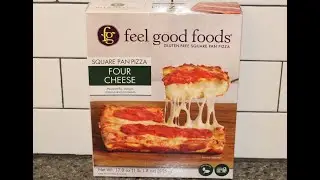 Feel Good Foods Four Cheese Square Pan Pizza Review