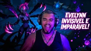 Série A-Z: A SOMBRA LETAL! Minha Evelynn DESTRUÍU o mapa!