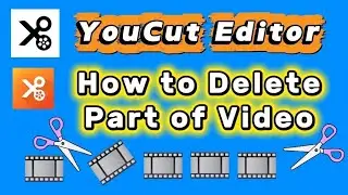 How to delete a part of the video with YouCut video editor app ( 2025 update )