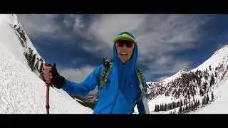 Skiing the La Sals, Moab UT