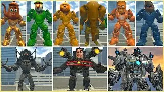 EVOLUTION OF NEW SUPER UPGRADED TITAN CAMERAMAN! - MECHA TITAN In Garry's Mod