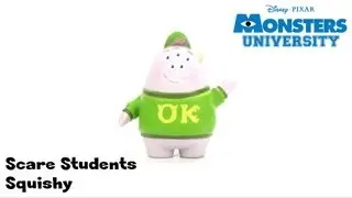 Video Review of the Monsters University: Scare Students Squishy