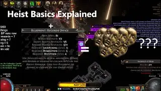 Механика ограблений + 60 забегов по белому чертежу в Path of Exile 3.23: Affliction