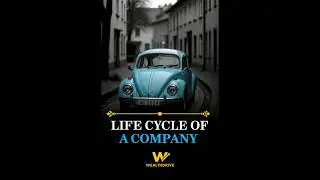 Life Cycle of a Company Explained | Startup to Decline in Business Growth #WealthDrive#InvestingTips