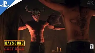 CULT WAR, Real Ripper Head 4k Gameplay #bossfight #daysgone2