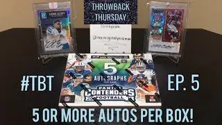 2016 Panini Contenders Football Hobby Box Break | Throwback Thursday Episode 5 - Cracked Ice!