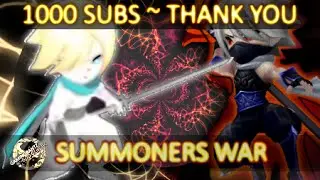 Summoners War - 1K Subs Thank You! + Giveaway Announcement