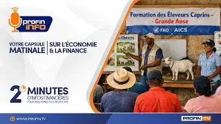 ProFin Info 756 : Mesures rurales, artisans et plaidoyer CARICOM pour Ha&iuml;ti