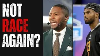 Why RYAN CLARK Using The RACE Card Hurts SHEDEUR SANDERS? #nfldraft #nfl
