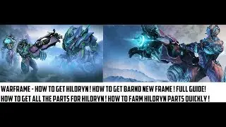 Warframe - How To Get Hildryn ! How To Get All Parts For Hildryn !