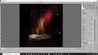 How to paint light and shade using Camera raw in Adobe Photoshop