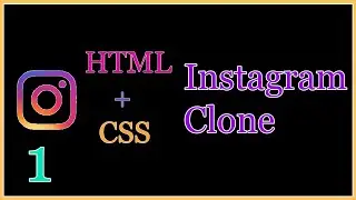 Django Instagram-clone Front-end ( part-1 )