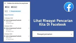 Cara Melihat Riwayat Pencarian di Facebook