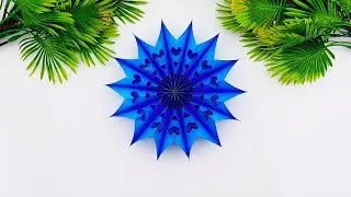 ❄️✨ 3D Рождественские снежинки Завораживающая анимация снежинок Праздничное настроение