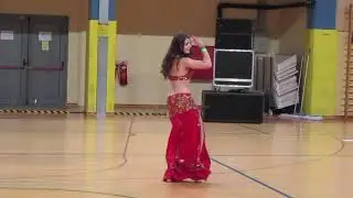 Ivana solo classical bellydance: Slovenian national qualifications 2015. Orientalski ples.