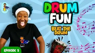 Drum Fun | Daily Drumming for Kids | 3 Minutes of Fun! #djembe #africa #drums #drumming #percussion