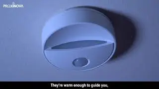 Proxinova&trade; Battery Powered Night Light Motion Sensor Light Stick On - Indoor