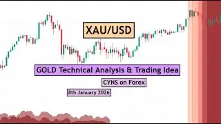 XAUUSD Analysis Today | GOLD Technical Analysis for 8th January 2026 by CYNS on Forex