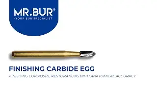 Finishing Carbide Series Egg Carbide Bur FG | MR.BUR