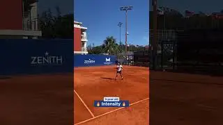 Ian Suljic forehand with insane brutal intensity 9 years old August 2022, Mouratoglou, tennis player