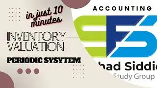 #InventoryValuation  Periodic System | Fifo Lifo | BCom I  ADC I  Explained in Urdu #SirFahadSiddiqi