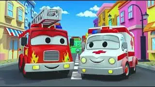 Excavator, Police, Tractor & More  Kids Song Ultimate Trucks Songs Compilation