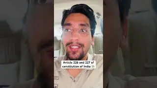 Article 226 and 227 of Constitution of India. #law #lawyer #highcourt #constitution #lawstudents