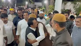 Janaab khusro pasha sahab Chairman telangana state hajj commitee Ne isteqbaal kiya.