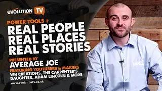 Evolution Power Tools TV - Ep. 1 | Self build coffee table & van life