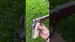 Custom Springfield 1911 with ivory grips #edc