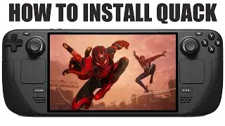 Miles Morales on Steam Deck Controller Not Working Fix | Marvel's Spider-Man: Miles Morales #quack