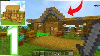 Block Crazy Robo World - SURVIVAL HOUSE - Survival Gameplay Part 1 (Block Crazy 2025)