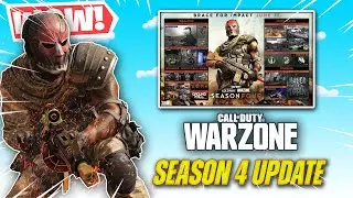 NEW WARZONE UPDATE: MAP CHANGES, NEW GULAG AND MORE ! SEASON 4 UPDATE REAVELD !!