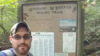 HIKING THE GODDARD MCKEEVER TRAIL- GODDARD STATE PARK