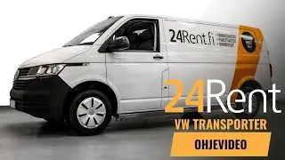 24Rent ohjevideo - VW Transporter pakettiauto