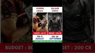 salaar vs animal #viral #releasedate #comparison 😎😎😎🤑🇮🇳🇮🇳🤩❤️