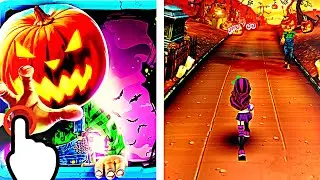 Halloween Runner - Halloween Pumpkin Girl Run - All Levels iOS Android GamePlay #5