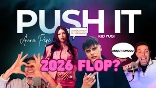 Kid Yugi Feat ANNA - Push it | Reaction ITA Nuova hit?