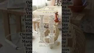 Unique Grandma Style Baby Names #babynames #uniquebabynames #vintagestyle