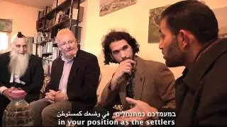 ארץ שלום 4/4 Settlers and Palestinians for peace