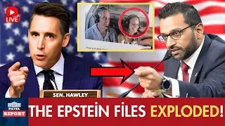 Josh Hawley Asked About The Deleted FBI Files &mdash; Patel's 52-Second Panic Revealed Everything