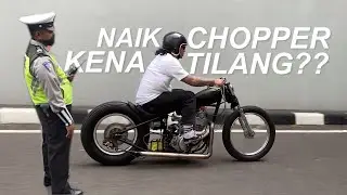 Motor custom chopper kena tilang nggak? Buat harian enak nggak? Otosans Ep 6 #otosans