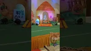 Thread ceremony decoration pune | Thread ceremony decor #themedecoration #threadceremonydecoration