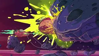 Strange spaceship - Rick and Morty