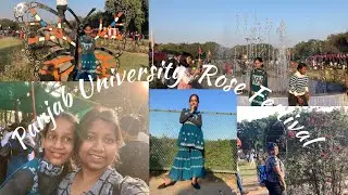 Panjab University rose festival | #choosingmyself #kashi #vlogs #youtube #chandigarh #vlogging