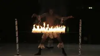 African circus style show:LIMBO full Act.