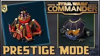 PRESTIGE MODE ! New HQ Level in Star Wars Commander + Rancor deployment !
