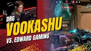 DRG Vo0kashu Crazy 1v3 CLUTCH Against EDG | VCT CN 2025