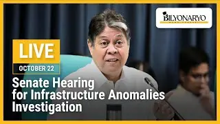 LIVE: Senate Hearing for Infrastructure Anomalies Investigation | October 22, 2025