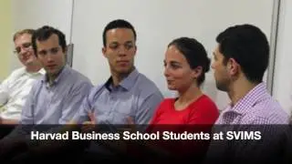 Harvard Business School Students at SVIMS